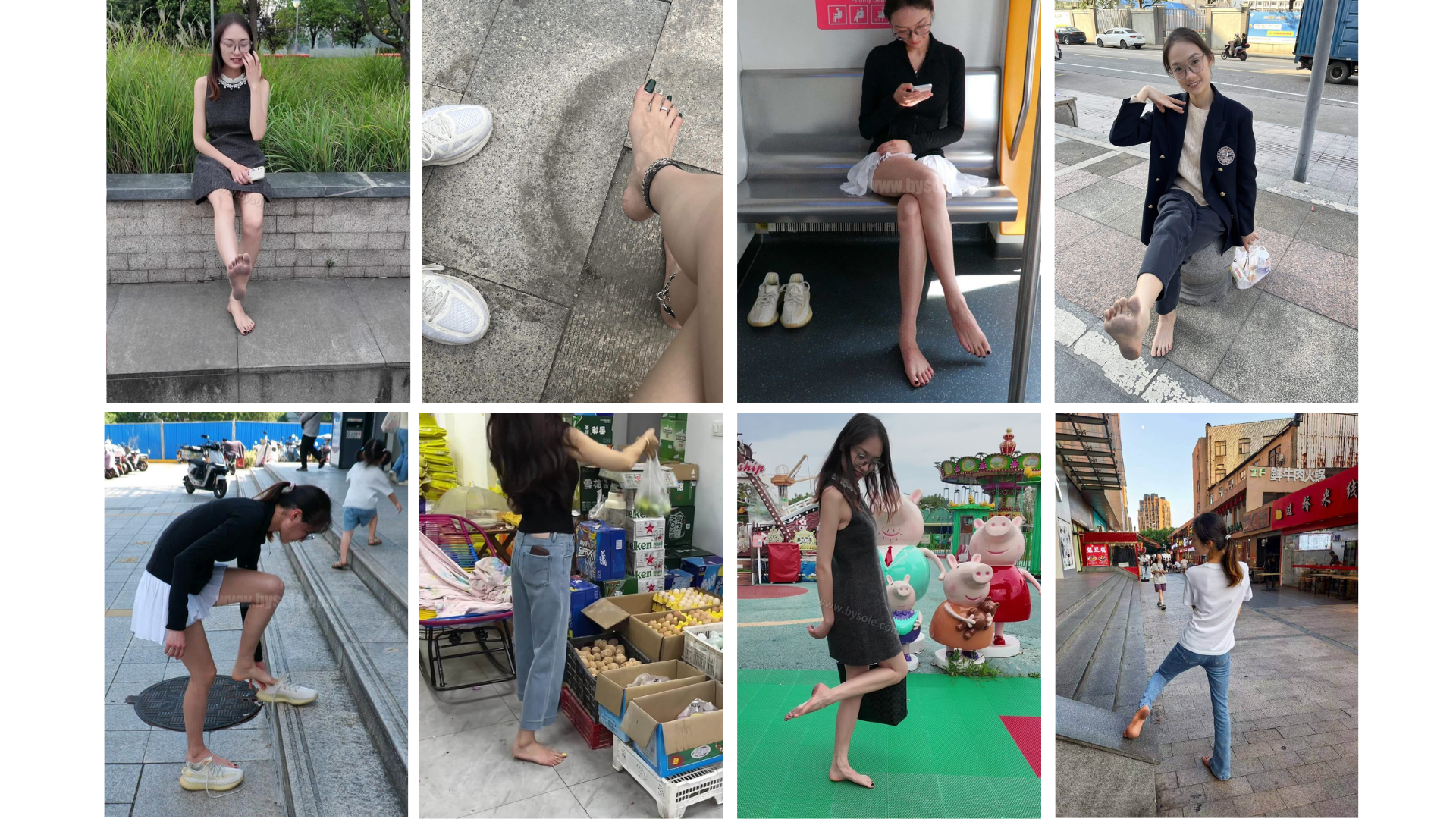 赤足街拍系列街拍分类封面